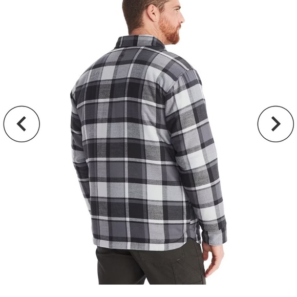 Marmot Men’s Lanigan Flannel Chore Coat NEW - Picture 3 of 11